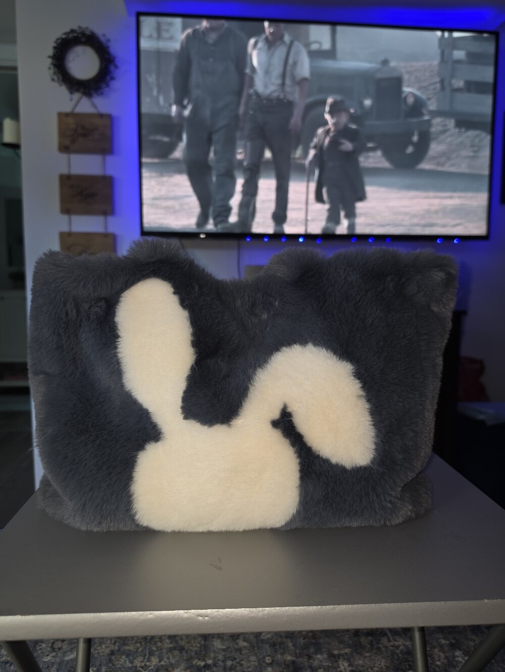 BRAND NEW - Cute As A Bunny Tote Bag Faux Fur